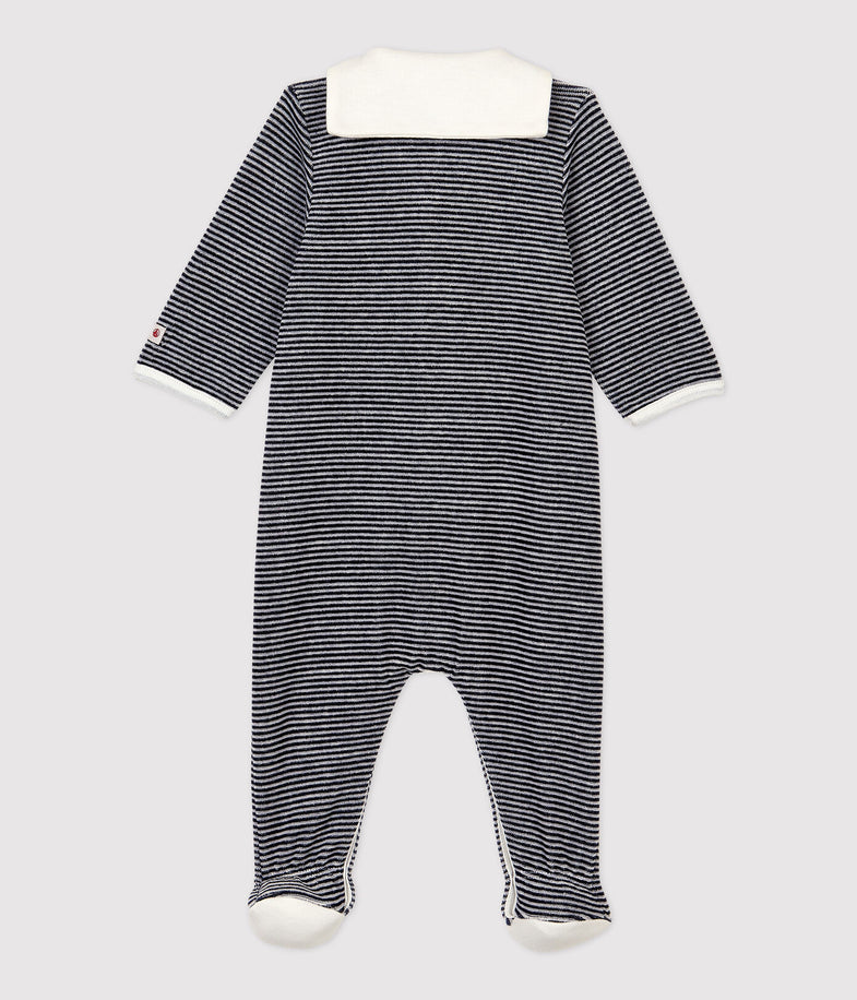 Petit Bateau Baby Pyjama I Streepjesprint   *