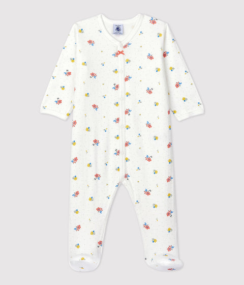 Petit Bateau Baby Pyjama I Bloemenprint