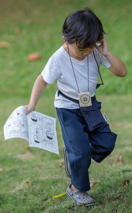 * Plantoys Houten Geheime Agent Speelset