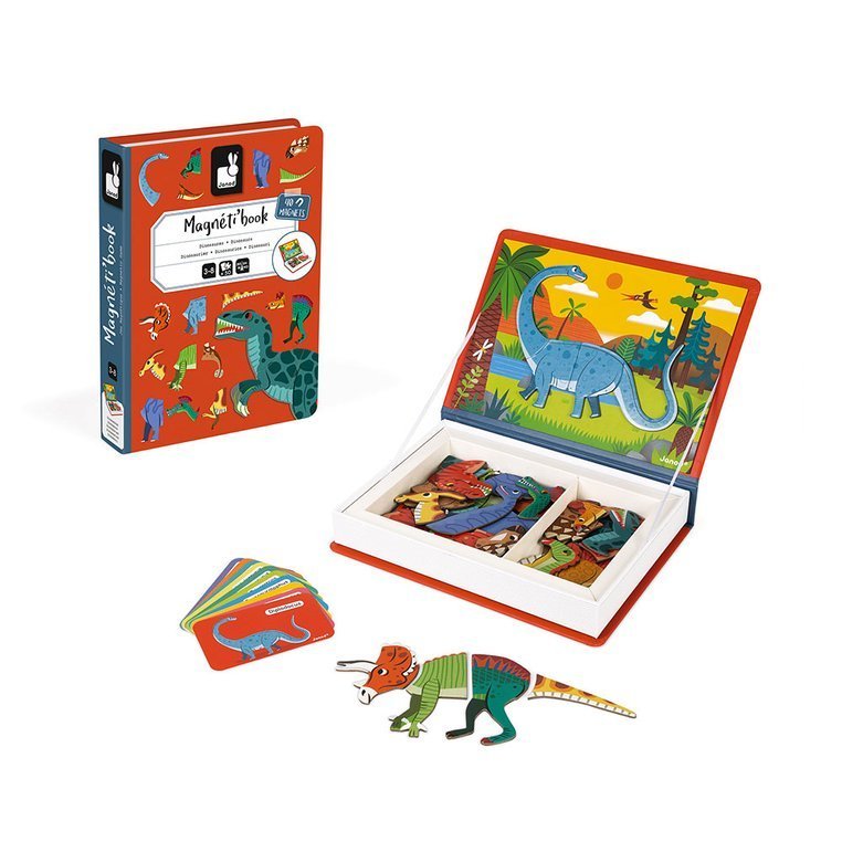 Janod Magneti'Book Meeneem Magneetset | Dino