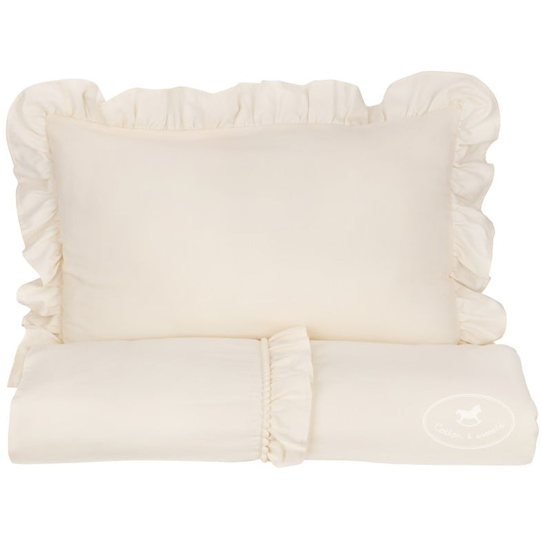 Cotton & Sweets bedset junior 100x140cm White
