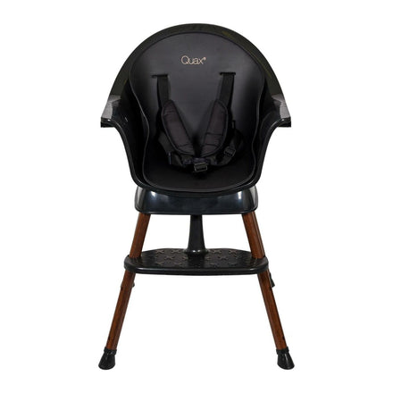 Quax Meegroeistoel Ultimo 3 Luxe I Black/Walnut