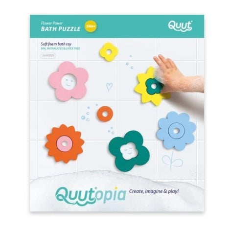 Quutopia foam badpuzzel | Flower Power