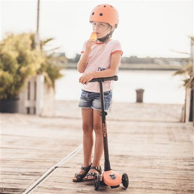 Scoot and Ride Helm SMALL/MEDIUM Rose kinderhelm productfoto 4