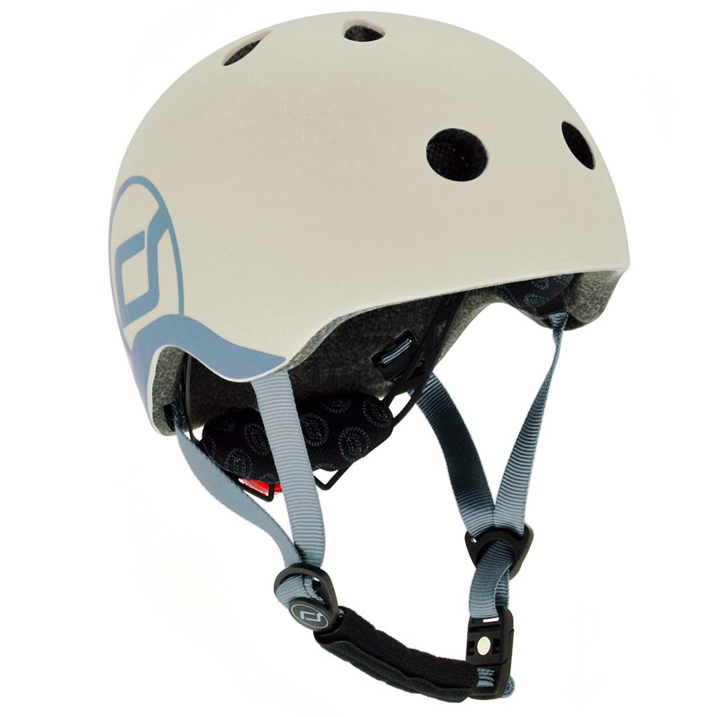 Scoot and Ride Helm XS Ash kinderhelm