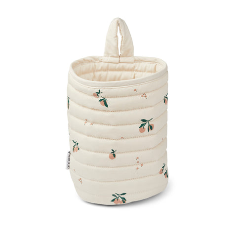 Liewood Faye Quilted Basket | Peach/ Sea Shell Mix
