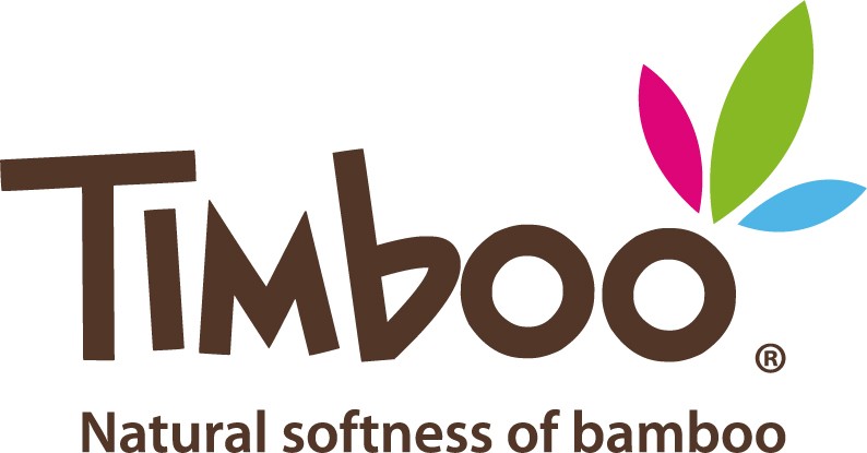 Timboo Slab Bamboo 26x38cm Met Drukknoop | Misty Rose