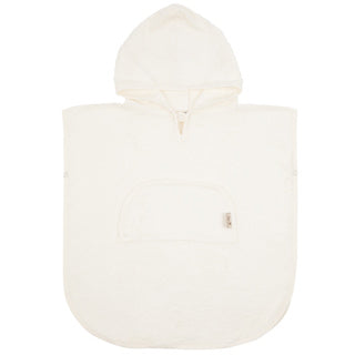Timboo Poncho Met V-Hals Bamboo 4-6Y | Daisy White *