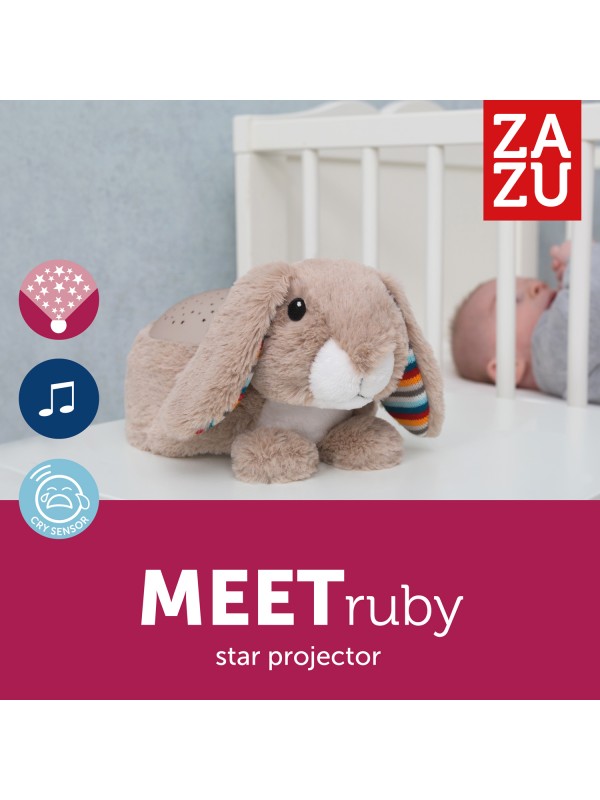 Zazu Sterrenprojector Star Met Rustgevende Melodieën | Ruby Het Konijn